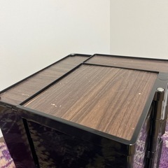 B-LINE ビーライン BOBY WAGON ボビーワゴン 3段5トレイ 収納 多機能 ワゴン トルネード ブラック キャスター付 　　家具 収納家具 カラーボックス