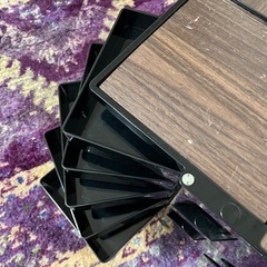 B-LINE ビーライン BOBY WAGON ボビーワゴン 3段5トレイ 収納 多機能 ワゴン トルネード ブラック キャスター付 　　家具 収納家具 カラーボックス