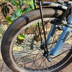 美品 JEEP ミニベロ  JE-206MX 24年モデル