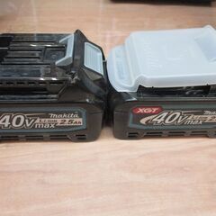 マキタ makita HS001GRDX(B) 充電マルノコ バッテリ40V二個/充電器付き