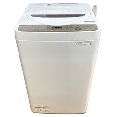 【REGASTOCK川崎店】SHARP シャープ 穴なし層洗濯機 6kg 2021年 ES-GE6E