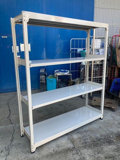 良品　サカエ 中軽量棚 中軽量ラック ボルトレスラック スチール棚 スチールラック 耐荷重150ｋｇサイズ約幅1530×奥行450×高さ1800㎜  愛知県 一宮市 名古屋市 稲沢市 江南市 岩倉市 岐阜 羽島市 各務ヶ原市 岐阜市 三重県 愛知 グッドプライス一宮