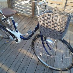 Panasonic 電動アシスト自転車　ViVi DX 充電器ナシ バッテリー２点灯