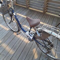 Panasonic 電動アシスト自転車　ViVi DX 充電器ナシ バッテリー２点灯