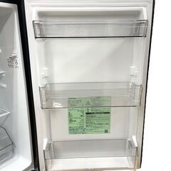 【REGASTOCK川崎店】TOSHIBA 東芝 ノンフロン冷凍冷蔵庫 153L GR-U15BS(K) 2023年製 セミマットブラック