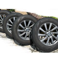 スタッドレスタイヤ 225/65R17 102Q 　ホイール　BRANDLE TM30T F:7.0J/R:7.0J-17