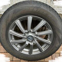 スタッドレスタイヤ 225/65R17 102Q 　ホイール　BRANDLE TM30T F:7.0J/R:7.0J-17