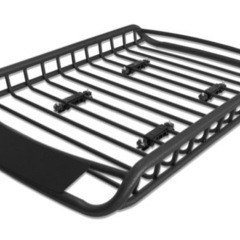 ルーフラック　アルミ　ブラック　軽自動車