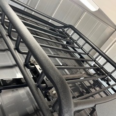 ルーフラック　アルミ　ブラック　軽自動車