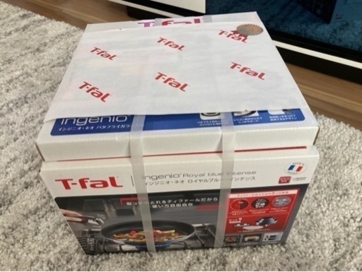 新品.未使用 のし紙 袋付き ティファール 取っ手のとれる 鍋 フライパンセット 10点セット