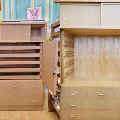 ※★ 木匠 岡崎利博 松創 総桐箪笥 タンス 桐 兼用箪笥 昇り箪笥 鍵2本付 布カバーあり 検) 府中家具 IDC大塚家具■近隣配送無料 買取帝国 朝霞店