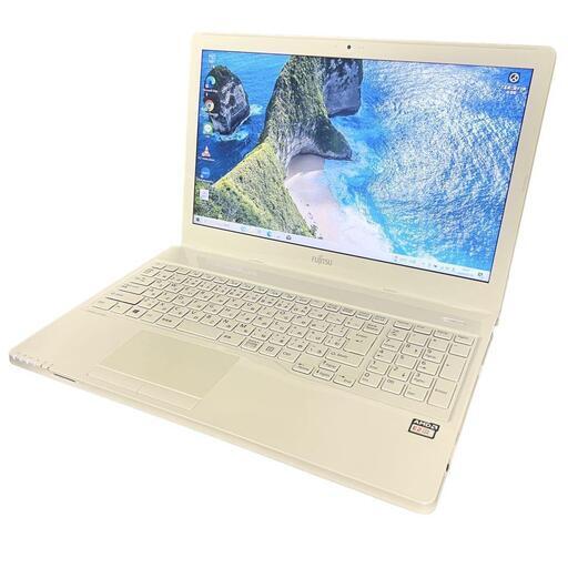 ✨お値打ち価格✨Officeあり！富士通 AH30/B3 爆速新品SSD256GB メモリ4GB