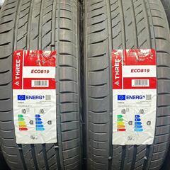 🌞195/55R16⭐工賃込み！新品未使用！CR-Z、キューブ、ノート、ラフェスタ、Aクラス、ミニ、ルーテシア等に！THREE-A製サマータイヤ入荷しました🌞
