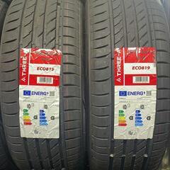 🌞195/55R16⭐工賃込み！新品未使用！CR-Z、キューブ、ノート、ラフェスタ、Aクラス、ミニ、ルーテシア等に！THREE-A製サマータイヤ入荷しました🌞