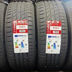🌞195/55R16⭐工賃込み！新品未使用！CR-Z、キューブ、ノート、ラフェスタ、Aクラス、ミニ、ルーテシア等に！THREE-A製サマータイヤ入荷しました🌞