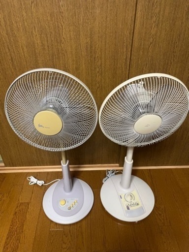 扇風機2台　家電 季節、空調家電 扇風機