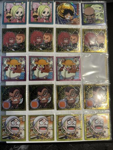 ONEPIECEウエハースシール