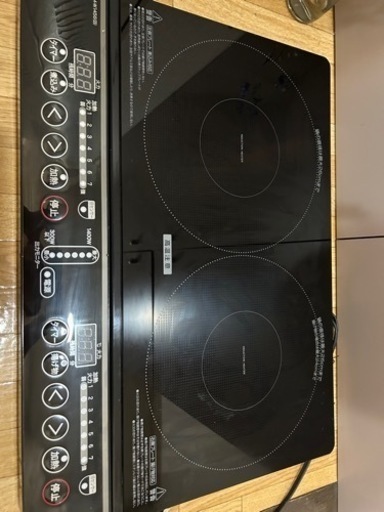 【美品】YAMAZEN 2口IHヒーター