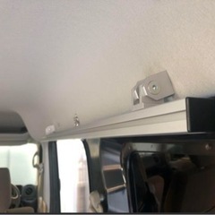 高強度サイドユーティリティバー1200㎜アルミ素地アルマイト処理2本セット