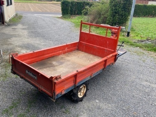 筑水3輪ダンプ運搬車　エンジン、タイヤ新品　難有り\n