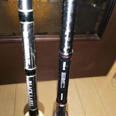 バスロッド３本とタックルボックスのセット