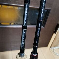 バスロッド３本とタックルボックスのセット