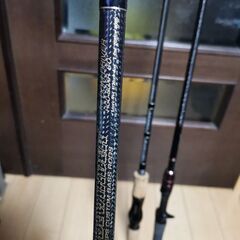 バスロッド３本とタックルボックスのセット