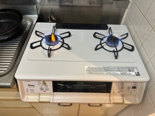 【限定価格！7/14までに受取れる方】パロマ　白いガスコンロ　都市ガス　(pa-360wha-l )