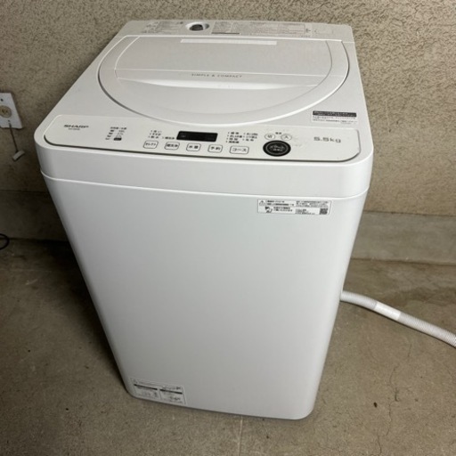 2021年式5.5キロ洗濯機　送料込み