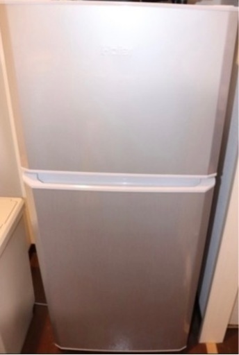 【冷蔵庫】ノンフロン冷凍冷蔵庫121L [Haier JR-N121A(S)]