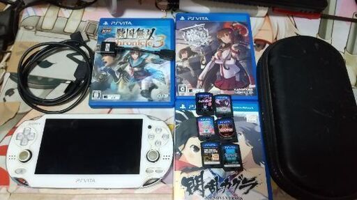 PSVita本体 ソフトセット（起動確認済）（決まりました）