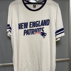 Tシャツ(XL・白・NFL/ペイトリオッツ)