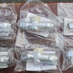 ☆光陽産業 LPガス用 15A 1/2 UI・ULガス栓 フレキ直接続◆6個セット・プッシュインパクト型・