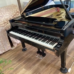 YAMAHA グランドピアノG5E 1980年全弦をドイツ製レスローに交換しました。