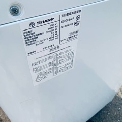 SHARP 全自動電気洗濯機　ES-GE6A-P