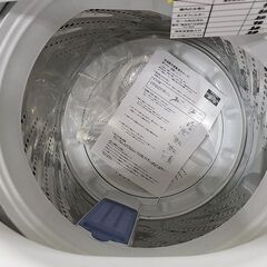 J7188 ★6か月保証付★　Panasonic　パナソニック　5.0kg洗濯機　NA-F50BE7　ホワイト　2019年製 動作確認、クリーニング済み　【リユースのサカイ柏店】