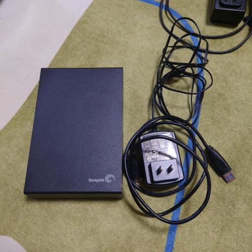 Seagate 外付けハードディスク　3TB