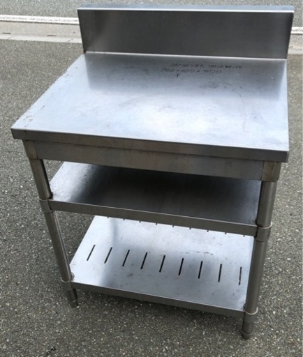 ⭐︎中古品　作業台　700×600×800mm  厨房用品⭐︎