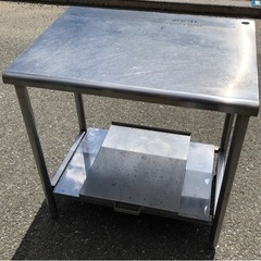 ⭐︎中古品　作業台　600×450×800mm  厨房用品⭐︎ ⭐︎中古品 作業台 800×600×800mm 厨房用品⭐︎