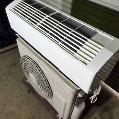 P425【手渡し限定】HITACHI 日立 白くまくん RAS-DT22L 2022年製 ルームエアコン　神奈川相模原　