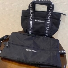 20%値下げ‼️新品⭐︎PEARLY GATESゴルフカートバッグ&シューズケース