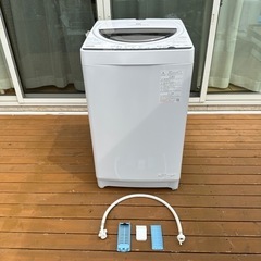 極美品2022年製】TOSHIBA スタークリスタルドラム 全自動洗濯機7kg 