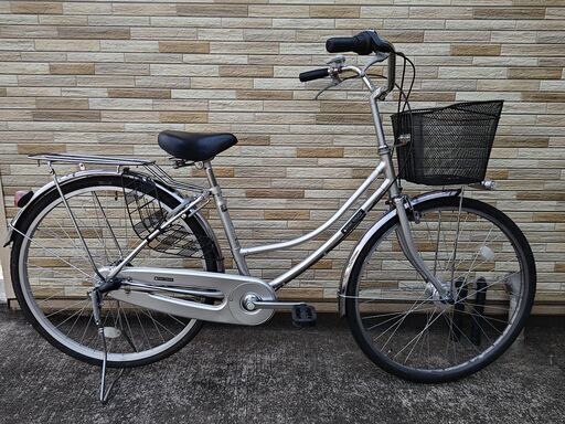 中古自転車 3段変速 26インチ LEDオートライト 軽整備済み 防犯登録対応 町田市 相模原市 MM316