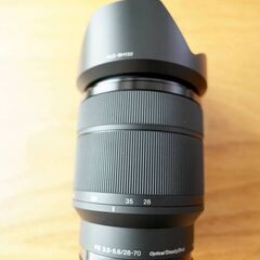 取引決定済み【標準ズーム】SEL2870 SONY純正フルサイズ対応レンズ