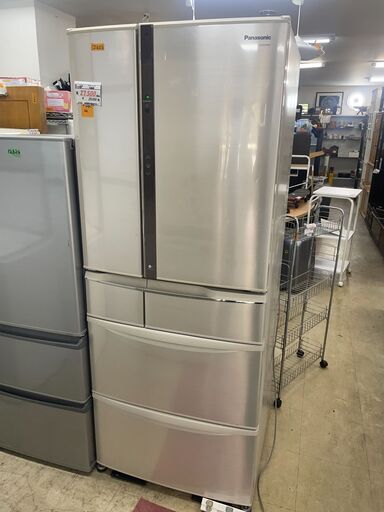 リサイクルショップどりーむ荒田店 No12608 冷蔵庫　４７０L　大型　２０１３年製　パナソニック　６ドア　自動製氷機能付き♪