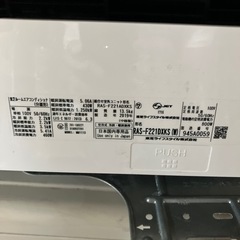 K2407-176 TOSHIBA ルームエアコン RAS-F221ADXKS 2019年製 6畳用 リモコン有り エアコンガス残量不明 ポンプダウン実施済み エアコンフィルター清掃必要 取付工事はお客様で手配してください