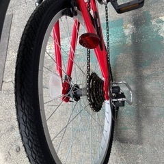 ジュニア用自転車　ネクスタイル22インチ6段変速