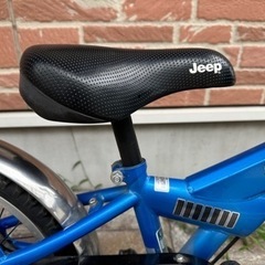 自転車 マウンテンバイク　16インチ　ブルー　ジープ　jeep 補助輪付き 自転車 マウンテンバイク 16インチ ブルー ジープ jeep 補助輪付き