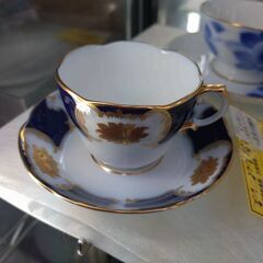 ★ジモティー割引有★ 大倉陶園 クィーンローズ カップ&ソーサー 1客  未使用品