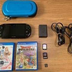 PSvita PCH-2000 ブラック本体+ソフト4本＋8Gメモリーカード
